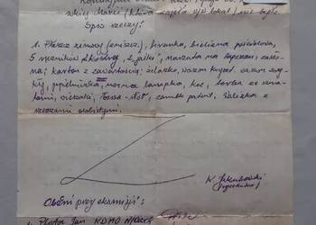 Protokół z eksmisji, Szczecin, 1971 r.