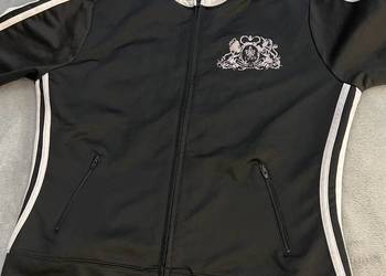 Sweter / bluza na zamek / zasuwana biało czarna