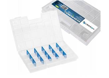 Organizer 12” z 22 regulowanymi przegrodami, 29 x 19,5 x 3,5 cm