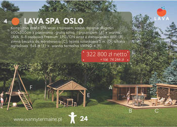 LAVA SPA OSLO/ Kompletna Strefa Spa