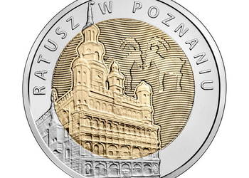Moneta 5 zł Ratusz w Poznaniu