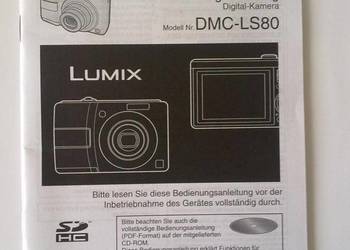 INSTRUKCJA OBSŁUGI - PANASONIC LS80 LUMIX - GER FRE