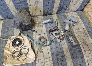 Części Wsk 125 wfm Lampa Iskrownik kranik kruciec