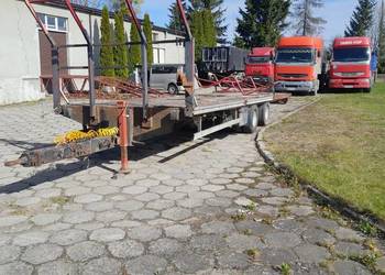 Przyczepa 9m platforma laweta