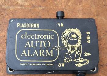 Orginalny autoalarm FSO z dawnych lat jak nowy Fiat 126p polonez Fiat 125