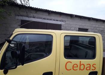 Toyota Dyna 150 2005r 2,5 25d4D drzwi tylne do dubel kabiny