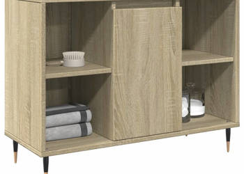 Szafka łazienkowa dąb sonoma 80x33x60 cm WM-849679