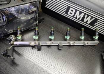 Bmw e36 e39 listwa wtryskowa wtryski m52 b20 komplet