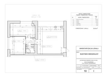 Inwentaryzacje architektoniczno - konstrukcyjne