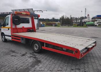 Pomoc Drogowa Auto Laweta najazd aluminium Renault Master + Nowa Wyciągarka