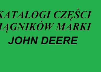 Katalogi części do ciągników marki JOHN DEERE