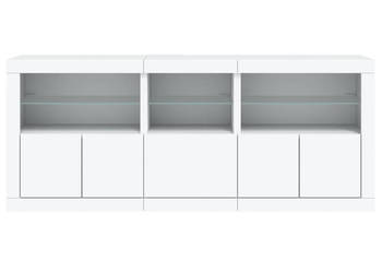 Szafka z oświetleniem LED biała 162x37x67 cm WM-3208995