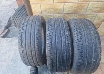 3 Opony LETNIE AQUA RACE PLUS PROFIL 215/55/17 94V Stan BDB 5mm Bieżnika