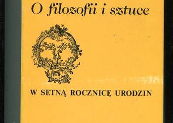 O filozofii i sztuce Władysław Tatarkiewicz