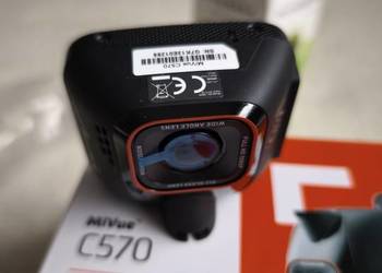 Rejestrator MiVue C570 Sony Starvis Sensor FullHD GPS
+karta MicroSD 64GB