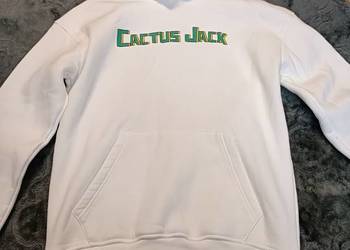 Bluza Cactus Jack hoodie biała MACA M/L streetwear