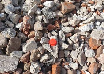 Tłuczeń ceglano-betonowy 0-63 mm, gruz na podjazd