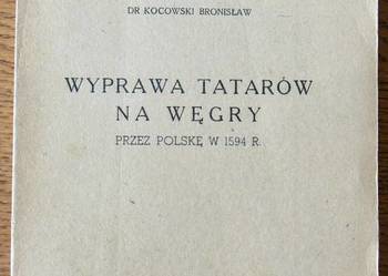Wyprawa Tatarów na Węgry 1594 r. Monografia historyczna z 1948 roku, KUL