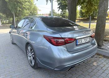 Infiniti Q50 lift 3.5 hybrid, lekko uszkodzony, okazja / zamiana