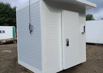 Komora chłodnicza zewnętrzna nowa z używanym agregatem chłodniczym zanotti