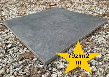 Gres Tarasowy DOWNTOWN ANTRACITE 60x60x2 cm już za 79złm2