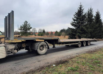 Naczepa do transportu maszyn FRUEHAUF CNPTA3, ładowność 28 t