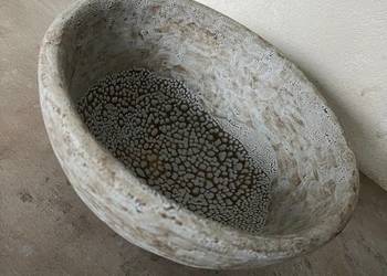 Misa ceramiczna ręcznie wykonana.