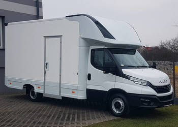 Iveco Daily KONTENER NISKOPODŁOGOWY 4,43x2,23x2,42 SKLEP BAR FOODTRUCK KAM…