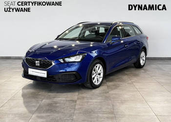 Seat Leon ST Style 1.5TSI 130KM M6 2021 r., salon PL, I właściciel, f-a VA…