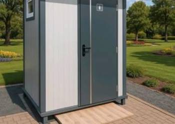 Łazienka ogrodowa ,W.C, prysznic