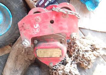 Sprzedam wciągarkę łańcuchowa 1,5 tony  jezdna suwnica