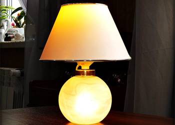 Lampka Nocna a'la Murano dwa punkty świetlne - góra i dół Vintage