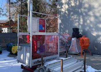 Winda budowlana - wyciąg Steinweg Superlift SL-Z 200/300 wciągarka koszowa