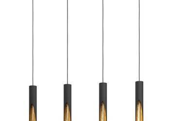 EGLO lampa wisząca LED Barbotto, oprawa sufitowa GU10 ciepła biel X704