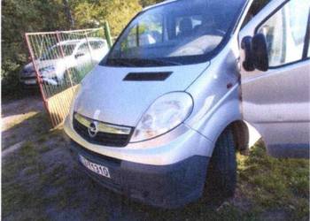 Syndyk sprzeda auto ciężarowe marki Opel Vivaro, rok prod. 2008