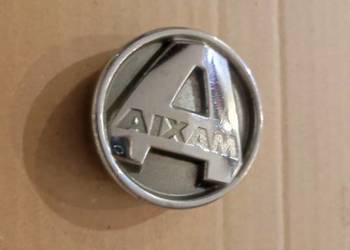 logo emblemat znaczek chromowany Aixam plakietka chrom