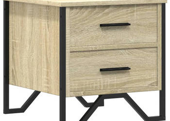 Szafka nocna dąb sonoma 40x41x40 cm materiał drewnopochodny WM-848506
