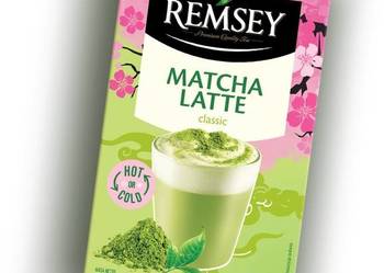 Remsey matcha latte napój classic klasyczna i czarny bez 6 x saszetka