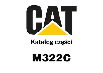 DTR Instrukcja operatora, katalog części, UDT - CAT M322C