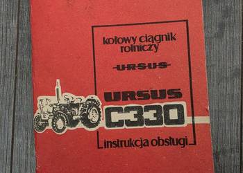 Insrukcja obsługi do ciognika c330 z Roku 1985 wydana