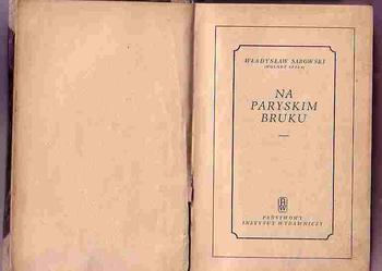 (2750) NA PARYSKIM BRUKU WŁADYSŁAW SABOWSKI (WOŁODY SKIBA)