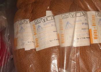 Włóczka kolor miodowy 1 kg oryginał