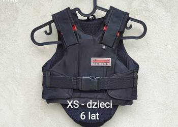 Kamizelka ochronna bezpieczeństwa jeździecka - dzieci 6 lat / XS