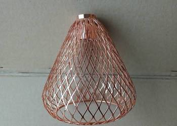 Klosz do lampy metalowy koszyczek na oprawkę G9