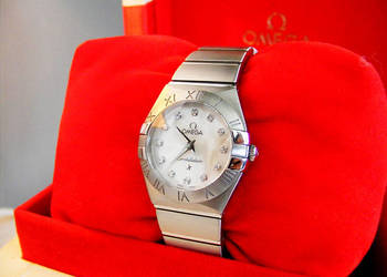 Omega Constellation Diamond Mother of Pearl (zegarek damski, jak nowy)