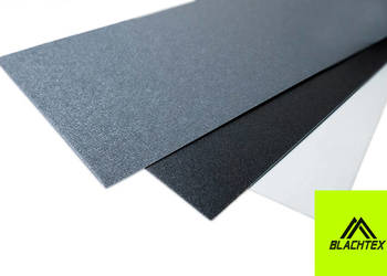 Płaska Blacha, obróbki blacharskie, parapety 2m x 1,25m 0,5mm Blachtex
