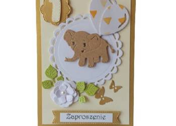 Zaproszenia Urodziny-Roczek WZ5 C6