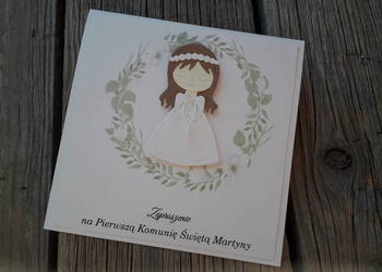 Zaproszenie na Pierwszą Komunię Świętą, różne wzory! Zaproszenie na Pierwszą Komunię Świętą, różne wzory!