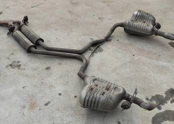 TŁUMIK WYDECH KOMPLET AUDI A6 C6 LIFT 2.0 TDI