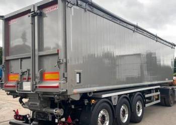 KEMP 54m3 naczepa z wydmuchem do paszy sruty pellet